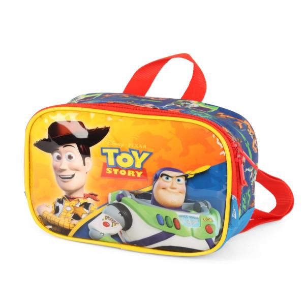 Lancheira Térmica Escolar Toy Story Buzz E Woody Laranja - Luxcel Imagem de Lancheira Térmica Escolar Toy Story Buzz E Woody Laranja