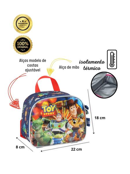 Lancheira Térmica Escolar Toy Story Original LA40933 - Maxlog Imagem de Lancheira Térmica Escolar Toy Story Original LA40933