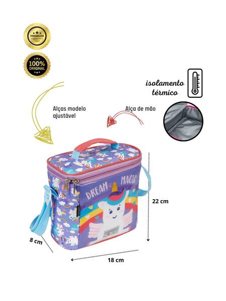 Imagem de Lancheira Térmica Escolar Unicórnio 60687