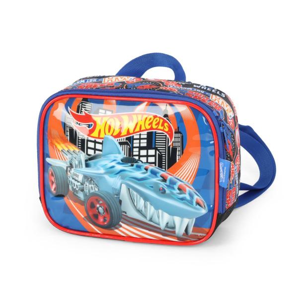 Imagem de Lancheira Térmica Hot Wheels Infantil Masculina Luxcel