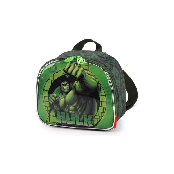 Imagem de Lancheira Térmica Infantil Avengers Hulk Marvel Preto - Luxcel