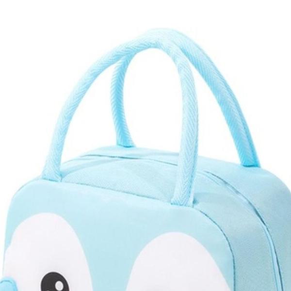 Imagem de Lancheira Térmica Infantil Bolsa com Alça Pinguim - Utimix