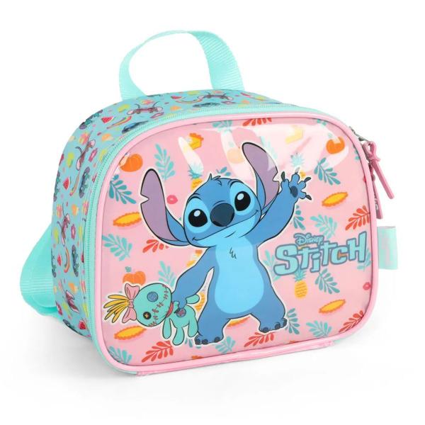 Imagem de Lancheira Termica Infantil Disney Stitch Rosa Verde Luxcel