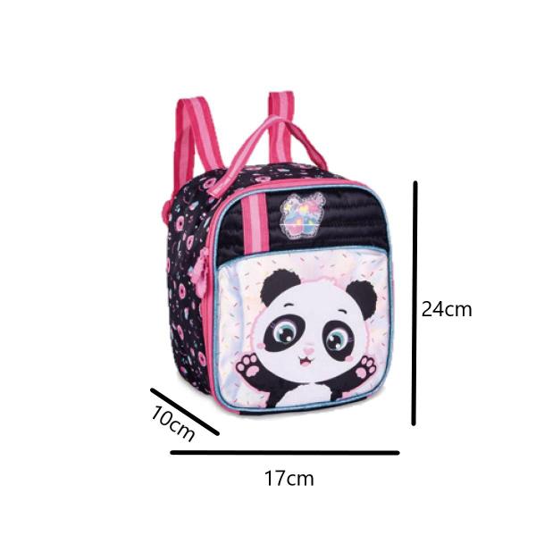 Imagem de Lancheira Térmica Infantil Escolar Panda Clio Style CD24679L