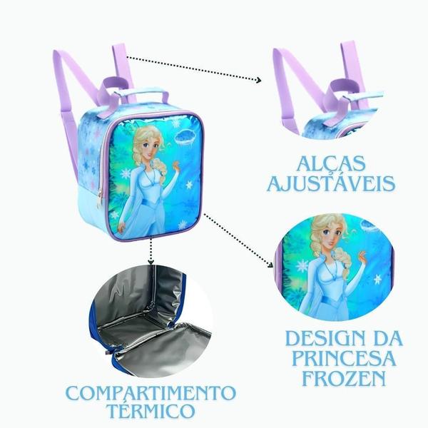 Imagem de Lancheira Térmica Infantil Frozen Princesa Do Gelo Meninas