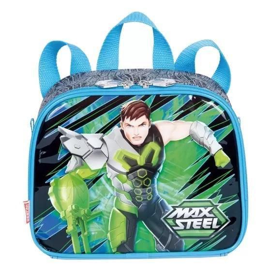 Imagem de Lancheira Térmica Infantil Max Steel 18Y Sestini - 64967