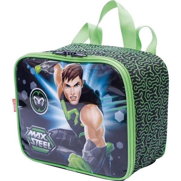 Imagem de Lancheira Térmica Infantil Max Steel 19M Sestini - 65266