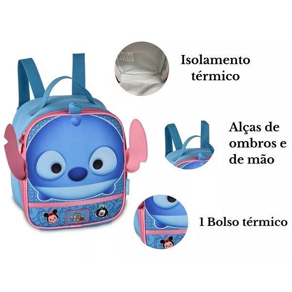 Imagem de Lancheira Termica Infantil TSUM TSUM STITCH Clio