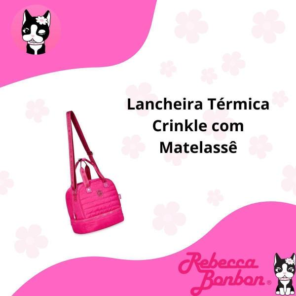 Imagem de Lancheira Térmica Pink Crinkle Rebecca Bonbon Clio Style