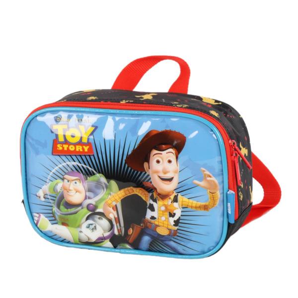 Imagem de Lancheira Térmica Pré Escola Infantil Buzz Toy Story Azul