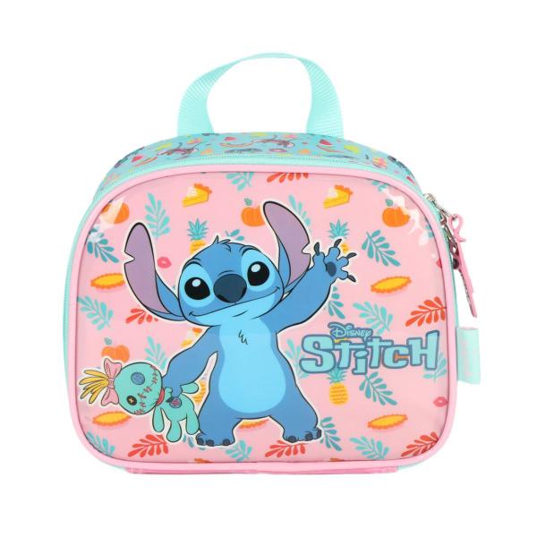 Imagem de Lancheira Térmica Rosa Stitch Disney Classics Escolar Luxcel