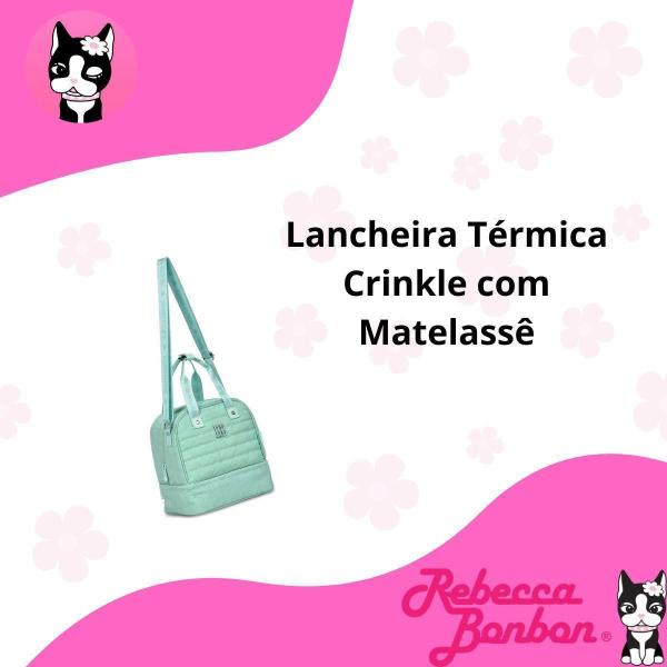 Imagem de Lancheira Térmica Verde Crinkle Rebecca Bonbon Clio Style