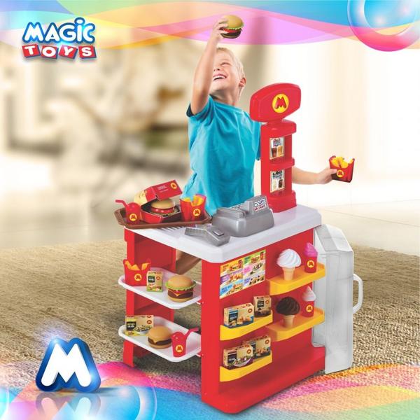 Lanchonete Magic 8046 Magic Toys Imagem de Lanchonete Magic 8046 Magic Toys