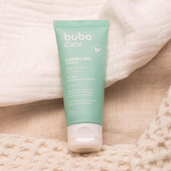 Lanolina Vegetal 30g Pomada Para Mamilos Buba Care Imagem de Lanolina Vegetal 30g Pomada Para Mamilos Buba Care