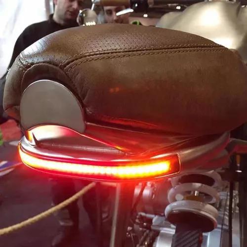 Imagem de Lanterna 48 Led Flexível Traseira Moto Pisca Luz Freio 12v