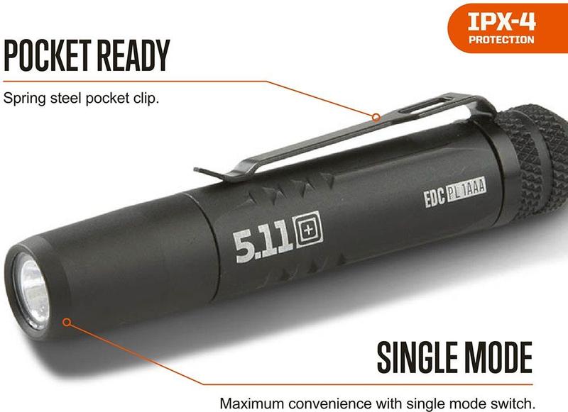 Imagem de Lanterna 5.11 Tactical Edc PL 1AAA 53381-019 55 Lumens