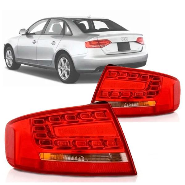 Imagem de Lanterna Audi A4 2008 2009 2010 2011 2012 Canto Com Led Depo