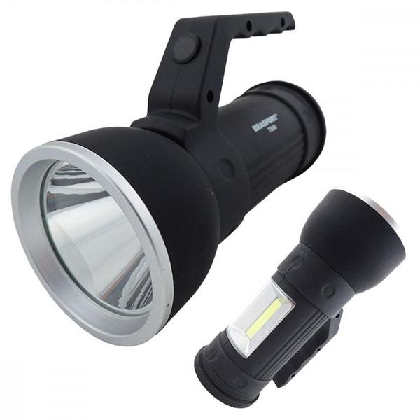 Imagem de Lanterna Brasfort Led Sirius Luz Auxiliar P/3 Pilhas Aa - 7840