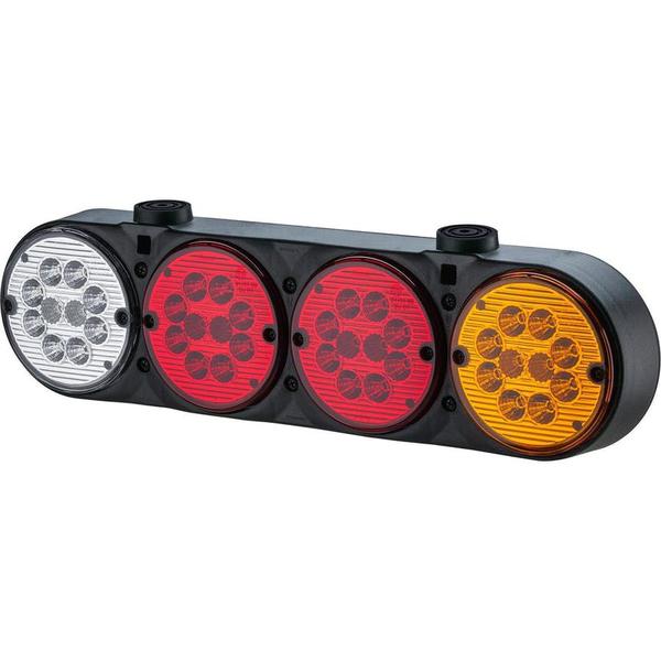 Imagem de Lanterna Carreta Universal Cegonheiro LED - Cristal Dir 24V