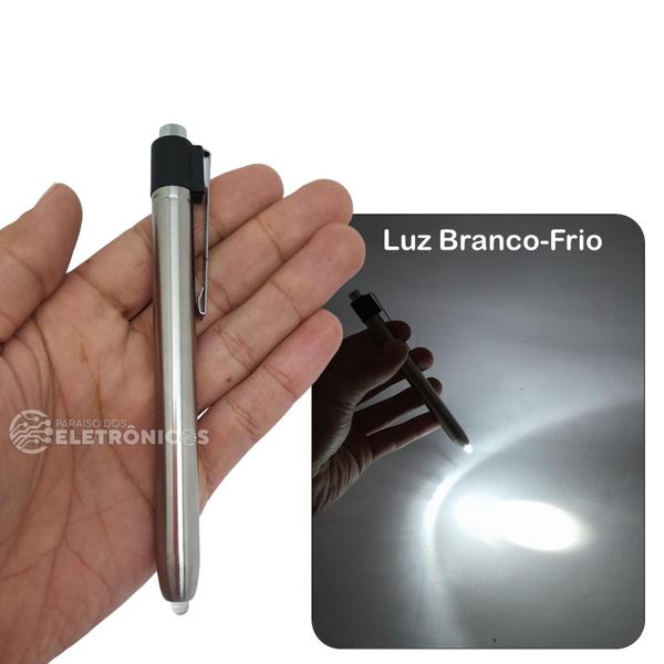 Imagem de Lanterna Clinica Luz Led Penlight Estilo Caneta Para Oculista Design Robusto A706 B706