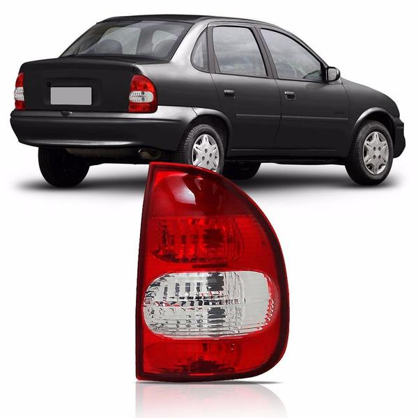 Imagem de Lanterna Corsa Sedan 2000 2001 2002 Classic 2003 a 2010