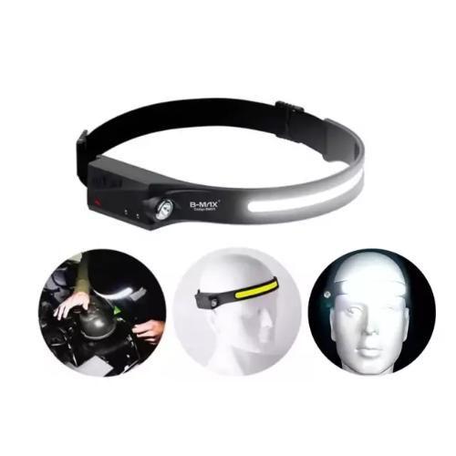 Lanterna de cabeça led com sensor de movimento b-max Imagem de Lanterna de cabeça led com sensor de movimento b-max