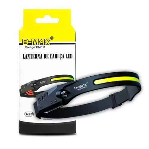Lanterna de cabeça led com sensor de movimento b-max Imagem de Lanterna de cabeça led com sensor de movimento b-max