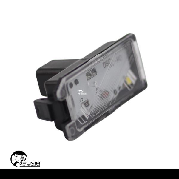 Imagem de Lanterna De Placa Fiat 500 2012 Com LED Conector Quadrado Esquerdo