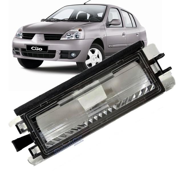 Imagem de Lanterna de Placa Renault Sandero Logan 2007 2008 2009 2010 2011