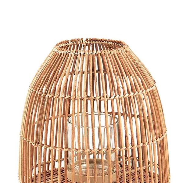 Imagem de Lanterna Decorativa em Rattan 30x26 cm - D'Rossi