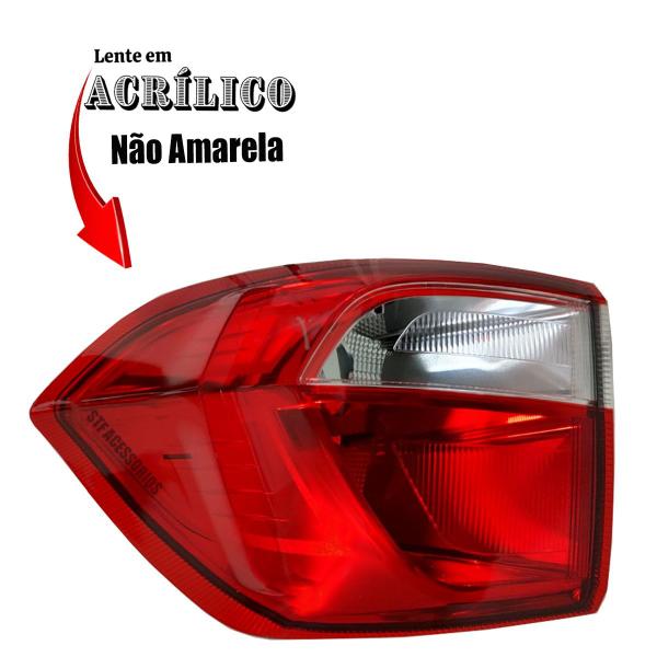 Imagem de Lanterna Ecosport Canto 2013 2014 2015 2016 2021 Acrílico Le