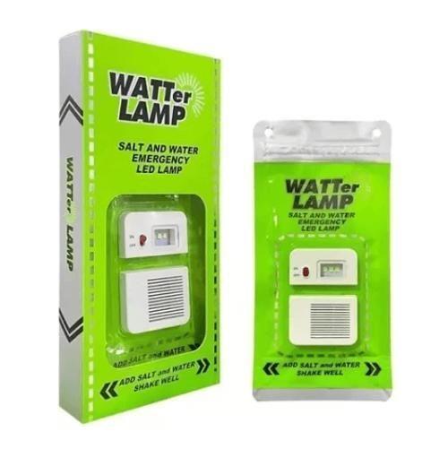 Imagem de Lanterna Emergencia Watter Lamp Led Funciona Com Agua E Sal