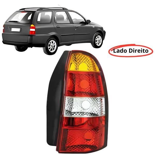 Imagem de Lanterna Fiat Palio Weekend 2001 2002 2003 2004 Lado Direito