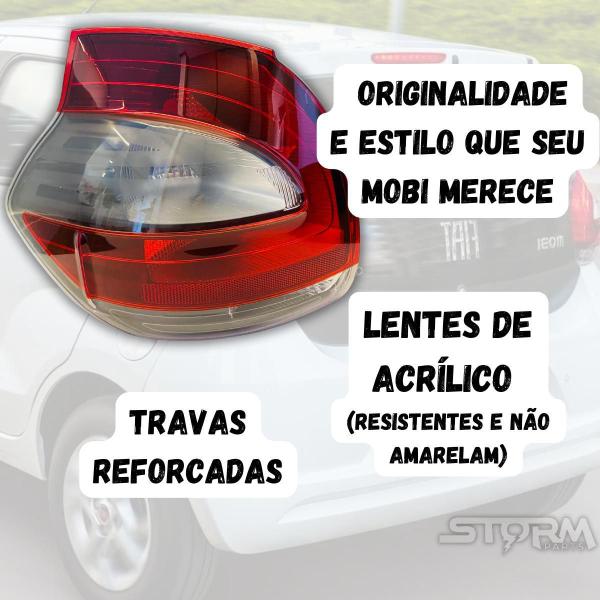 Imagem de Lanterna Freio Fiat Mobi 2016 A 2025 Lado Direito Passageiro