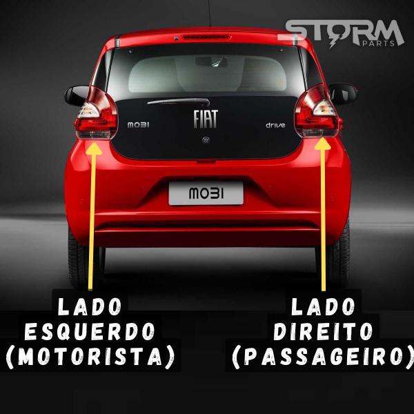 Imagem de Lanterna Freio Fiat Mobi 2016 A 2025 Lado Esquerdo Motorista