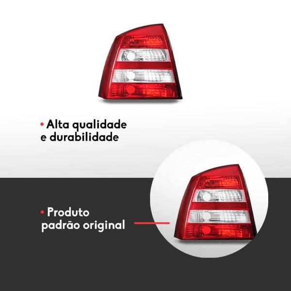 Imagem de Lanterna GM Astra Hatch Esquerda 03 a 12 Bicolor Re Cristal