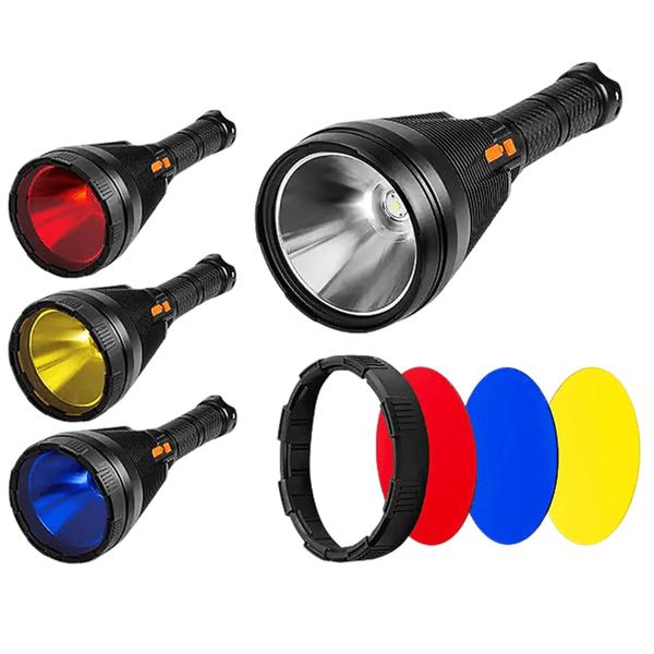 Imagem de Lanterna Holofote 1800 Lumens Bateria 8000mah Recarregável Super Brilhante LK3127