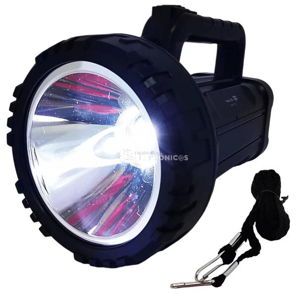 Imagem de Lanterna Holofote 5W LED Recarregável Longa Duração E Alcance DP7045B