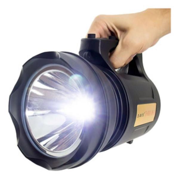 Lanterna Holofote Alcance 5000 M Led Recarregável Bivolt - Gimp Imagem de Lanterna Holofote Alcance 5000 M Led Recarregável Bivolt