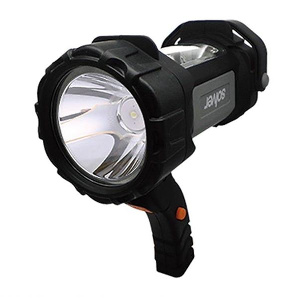 Imagem de Lanterna Holofote Pro Recarregável Solver LED Cree SLP-401 PB