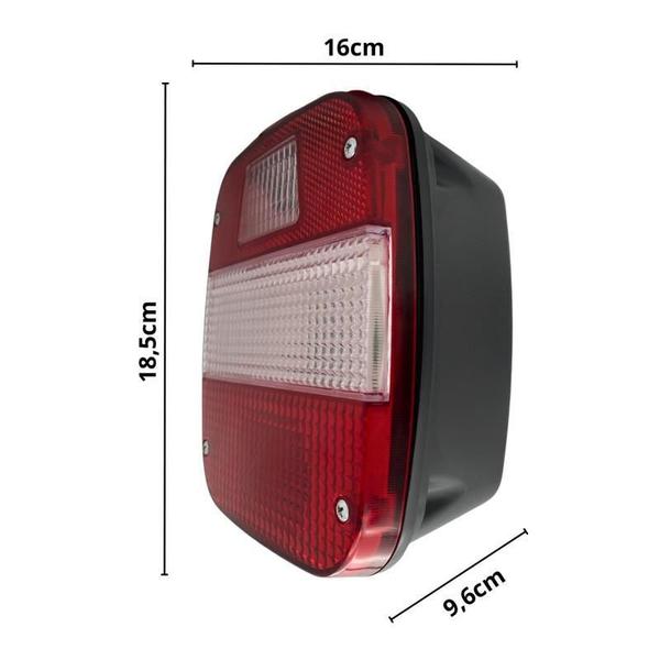 Imagem de Lanterna LED 24V Ford Volks Cristal Esq. - Lantersul