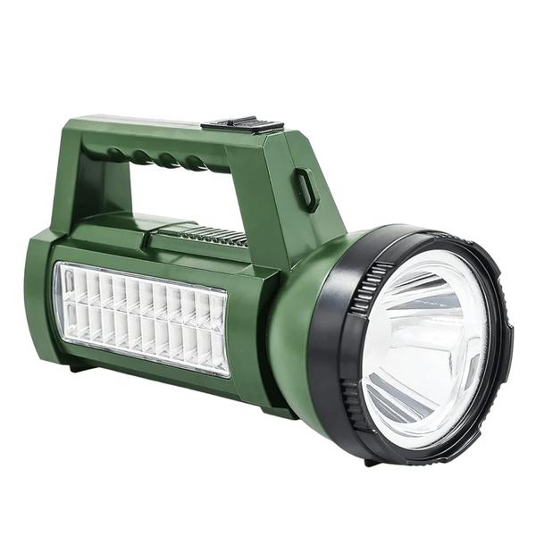 Lanterna LED Holofote Super Potente Recarregável Bivolt 50W + 24SMD DP7325 - Luatek Imagem de Lanterna LED Holofote Super Potente Recarregável Bivolt 50W + 24SMD DP7325