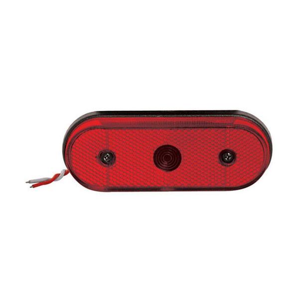 Imagem de Lanterna led lateral universal tipo Facchini Vermelho