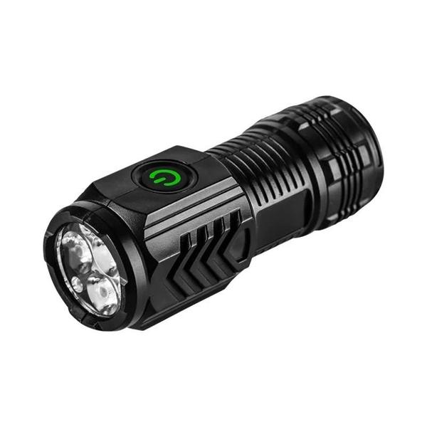 Imagem de Lanterna LED Monster de Três Olhos - Portátil, Brilhante e com Iluminação Estroboscópica