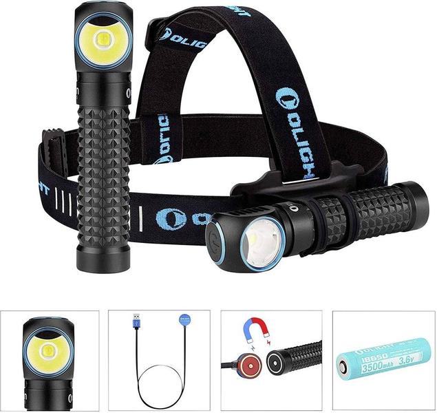 Imagem de Lanterna LED Olight Perun Kit 2000 Lumens