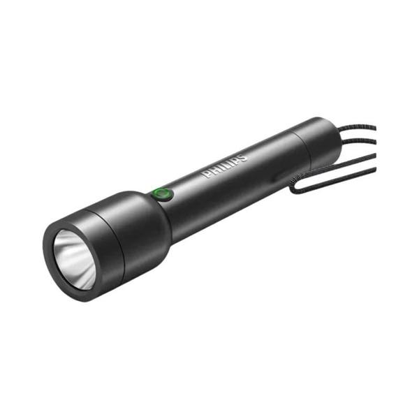 Imagem de Lanterna LED Recarregável Philips à Prova D'Água - 4 Modos - Ideal para Acampamento