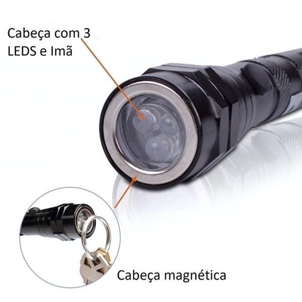 Imagem de Lanterna led telescópica flexivel