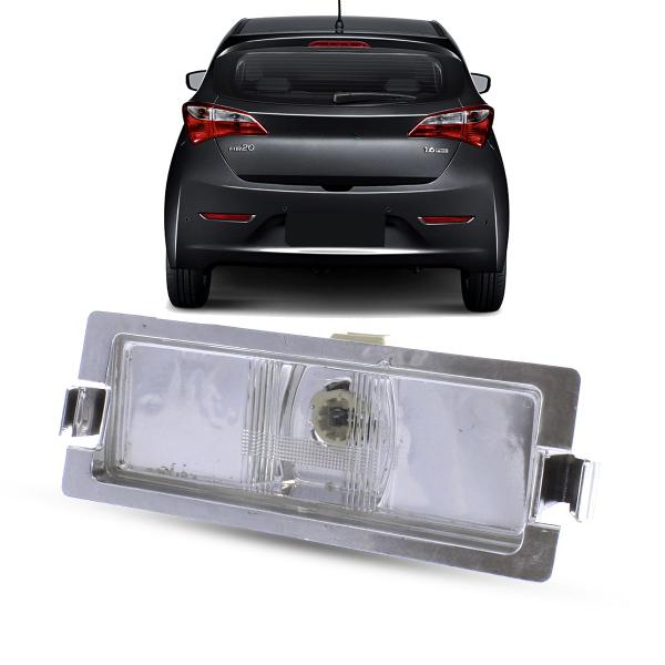 Imagem de Lanterna Luz de Placa + Soquete Hyundai Hb20 Hb20s Hatch Sedan 2012 2013 2014 2015