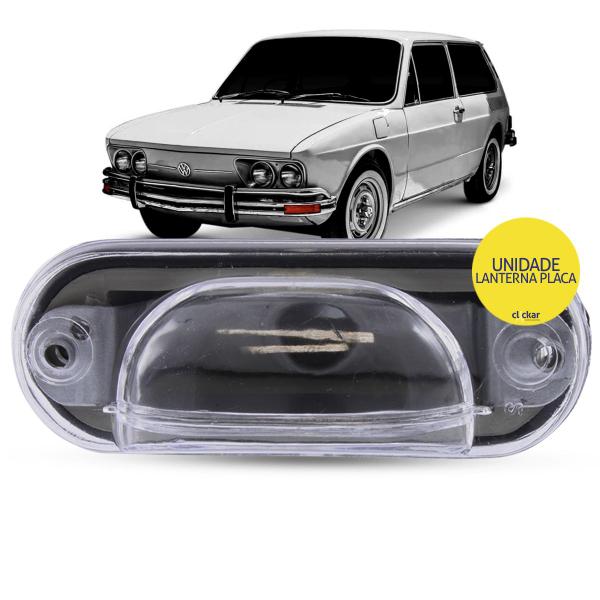 Imagem de Lanterna Luz de Placa Volkswagen Passat 1973 até 1989 Brasília Variant Gol Voyage BX SP2