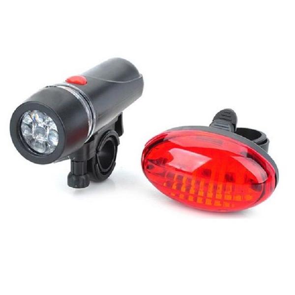 Lanterna Luz Segurança Bicicleta Traseira e Frontal - CONCISE FASHION STYLE Imagem de Lanterna Luz Segurança Bicicleta Traseira e Frontal